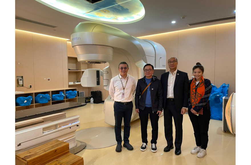 大中華癌病基金會為病友結連網絡 參訪中山陳星海中西醫結合醫院