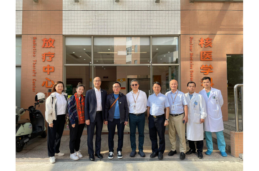 大中華癌病基金會為病友結連網絡 參訪中山陳星海中西醫結合醫院