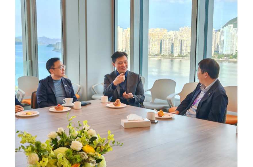 大中華癌病基金會參觀到訪香港中文大學醫院