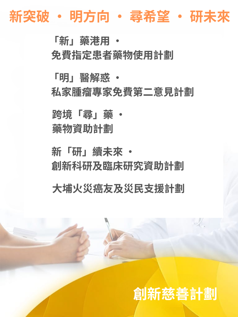 創新慈善<br />
人道計劃